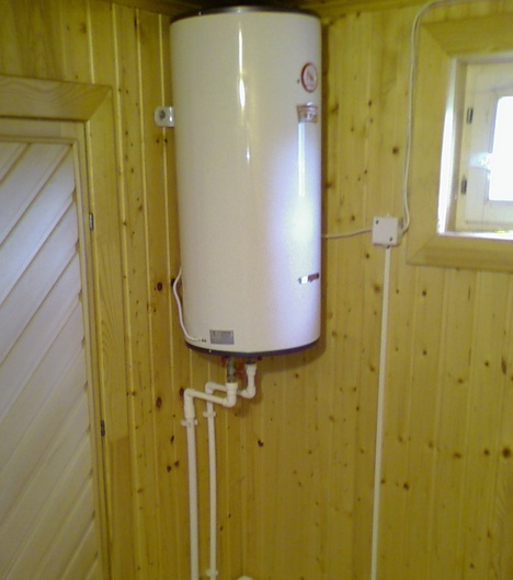 ніяких документів збирати не потрібно, адже установка електричного бойлера не вимагає особливих дозволів;   встановити його можна навіть своїми силами, маючи необхідні знання та досвід;   для монтажу пристрою досить пластикових труб;   відсутність жорстких вимог до установки, адже прилад працює без відкритого вогню;   сила напору води не впливає на її температурний режим, як це буває в деяких моделях газових колонок;   обладнання має правильну форму і сучасний дизайн, що дозволяє оптимізувати простір;   в магазинах представлені різноманітні моделі бойлерів, оснащені зручними опціями, розмір і колірну гамму яких можна підібрати під будь-який вид інтер'єру