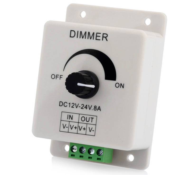 Датчик руху стане в нагоді для автоматизації включення світильників   Діммер необхідний для плавного регулювання освітлення