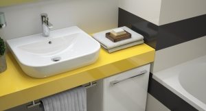 Раковина для ванни накладна на стільницю: стиль і практичність використання