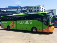 Її автобуси завжди радують погляд пасажирів ось такої позитивної забарвленням: