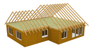 Двосхилий дах найпоширеніша конструкція використовується при будівництві житлових будинків, так як зводитися двосхилий дах своїми руками досить просто і швидко